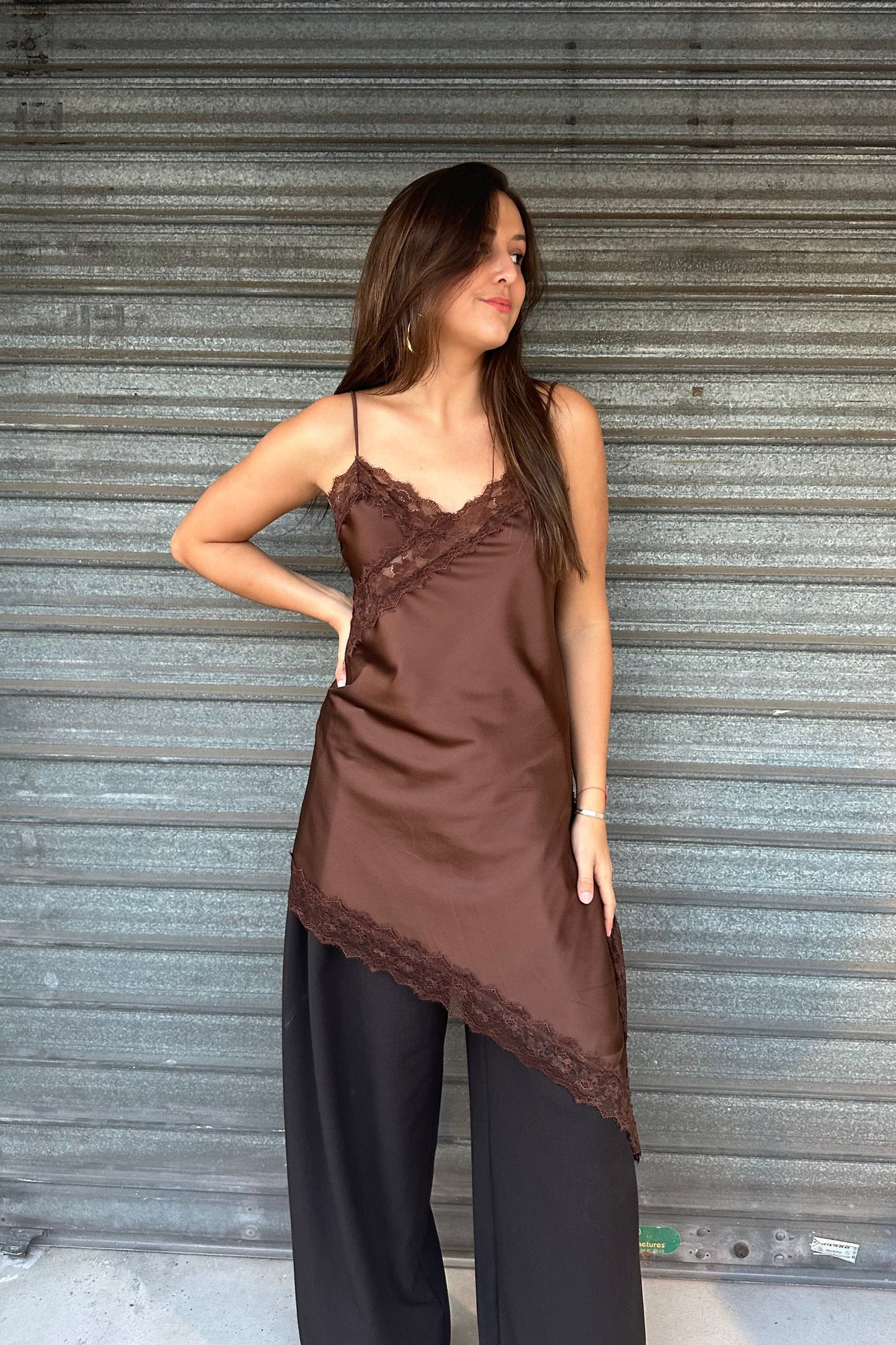 Robe ROMY marron