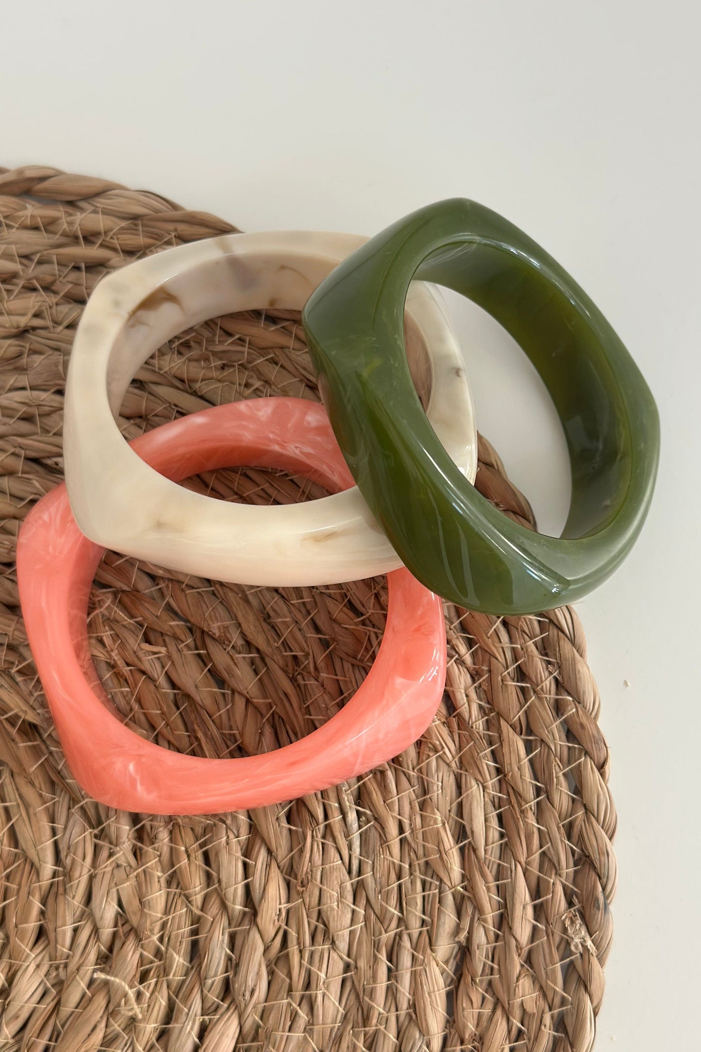 Bracelet nacré POSITANO vert