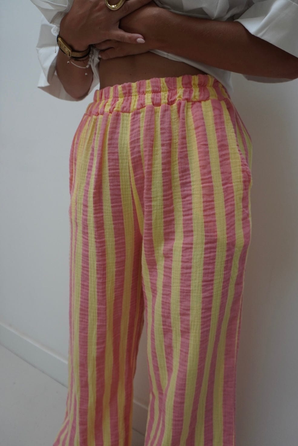 Pantalon à rayures NINA
