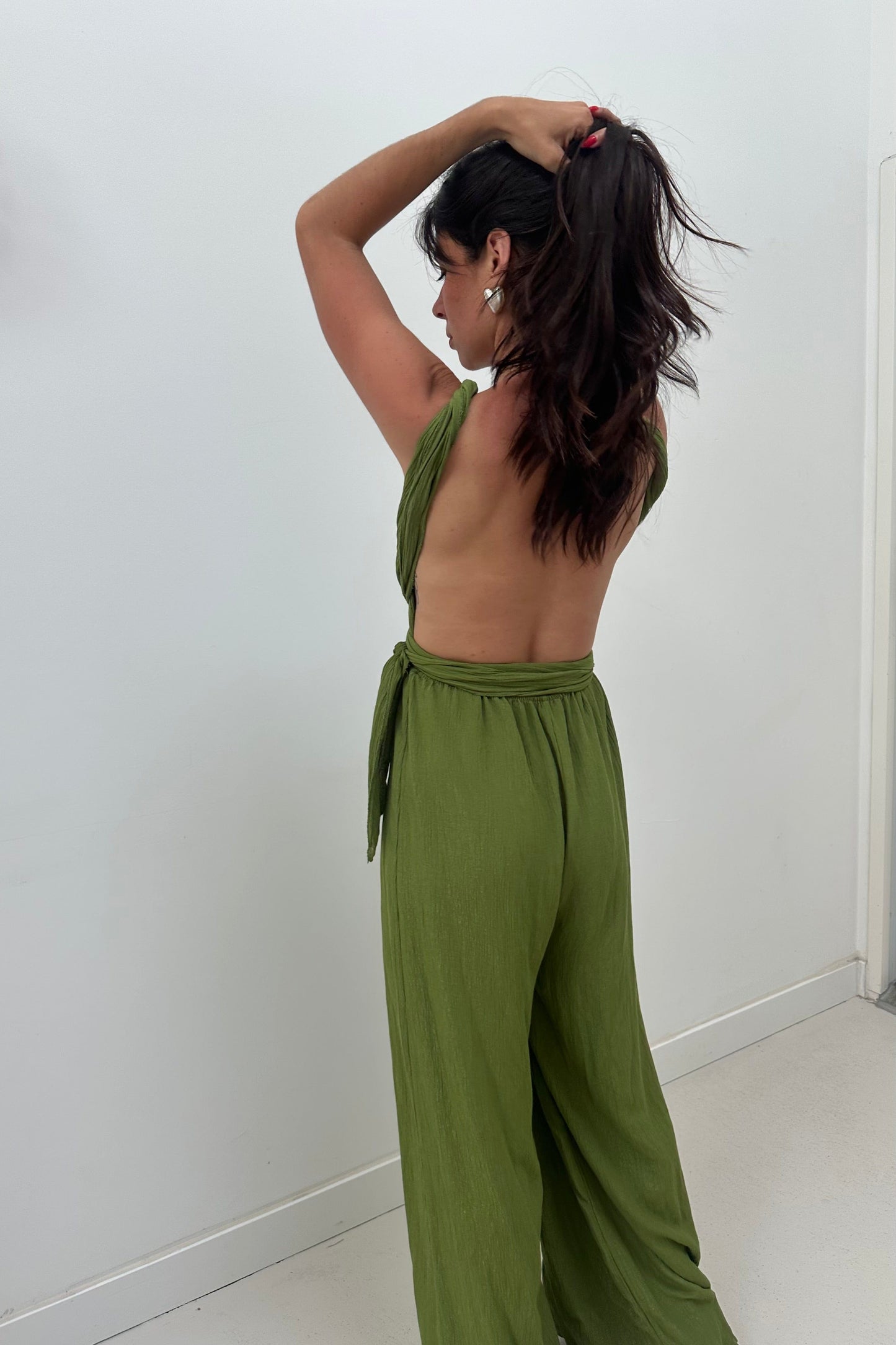 Combinaison STELLA vert olive