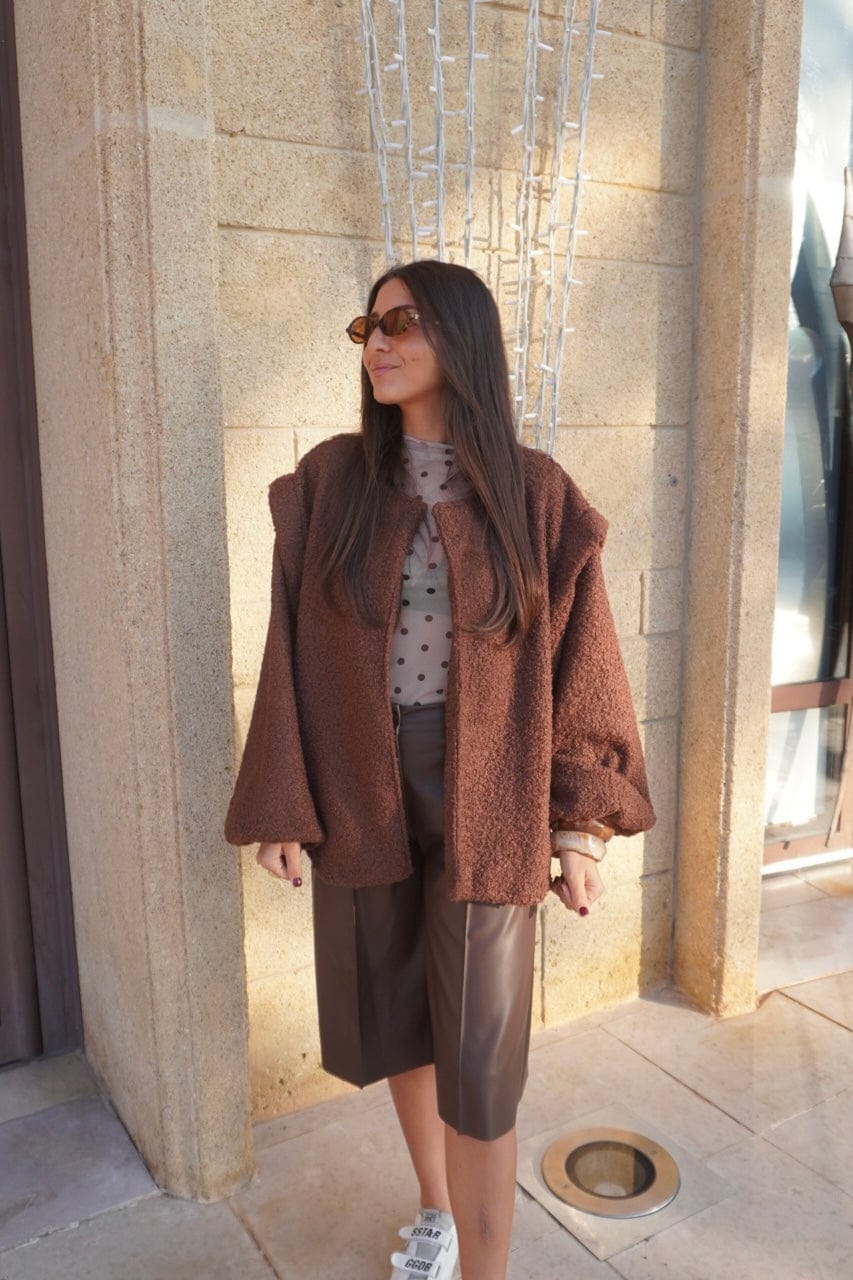 Veste AIMIE chocolat