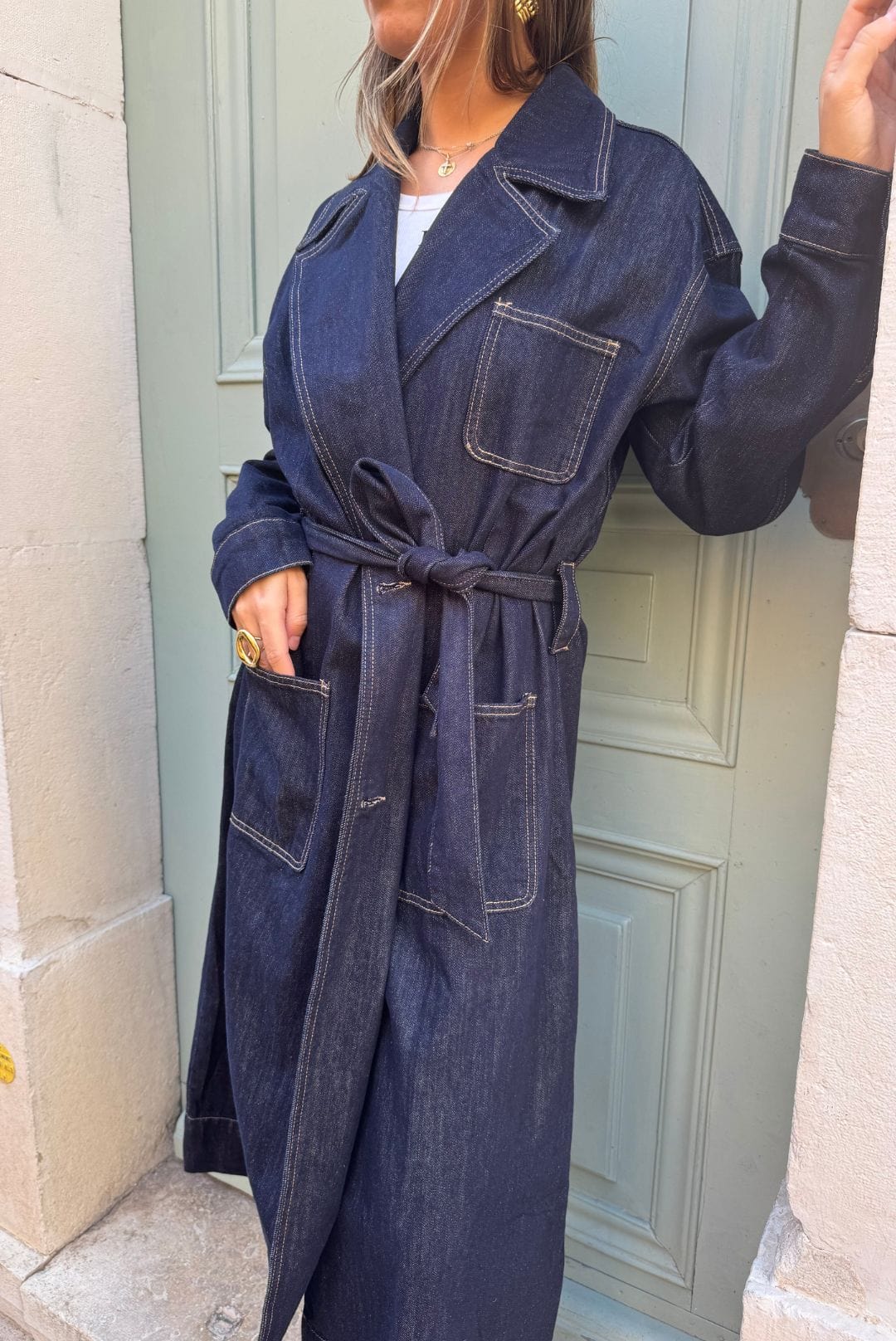 Trench en jean - ROBINE