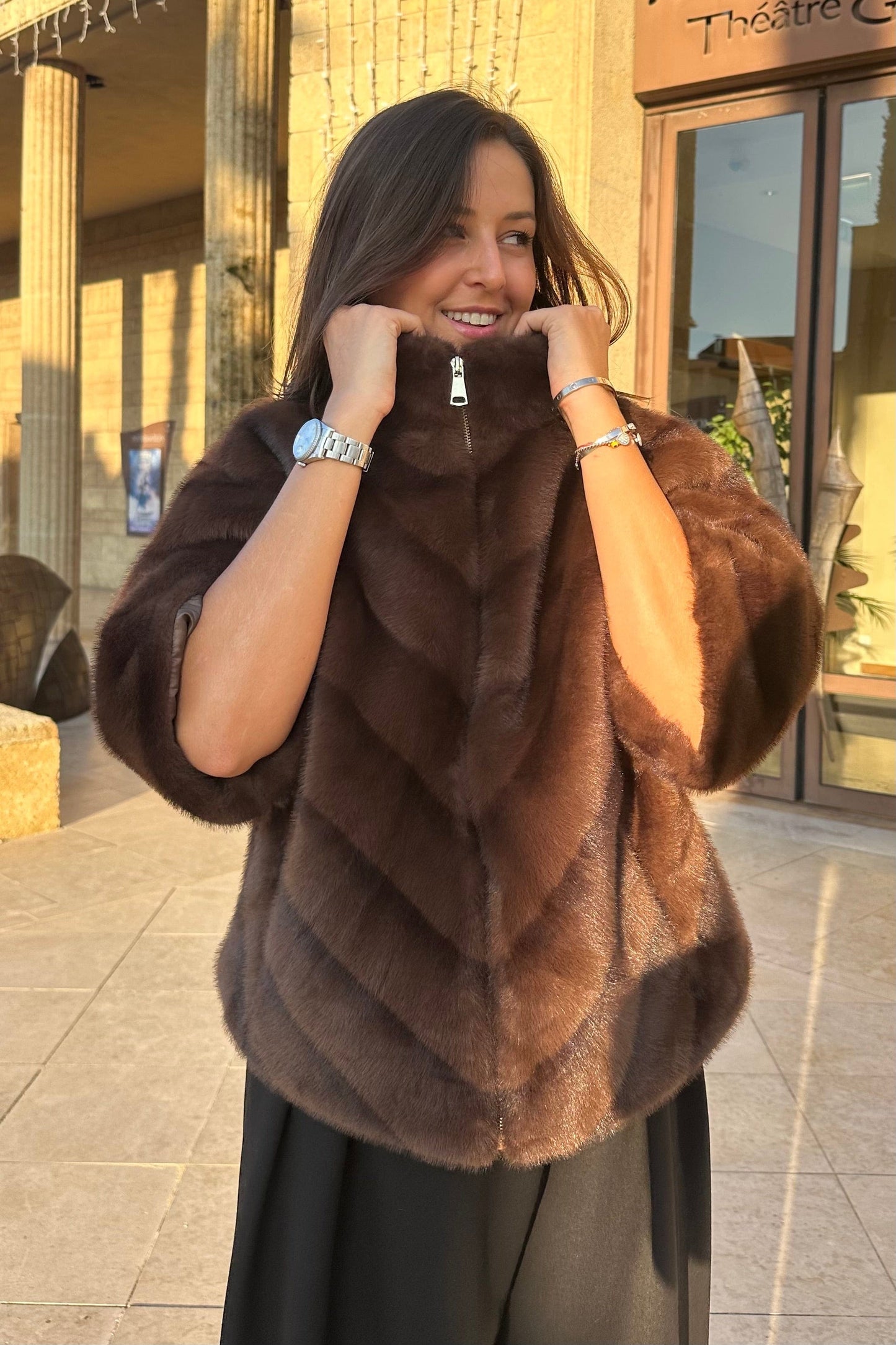 Fausse fourrure LEONA