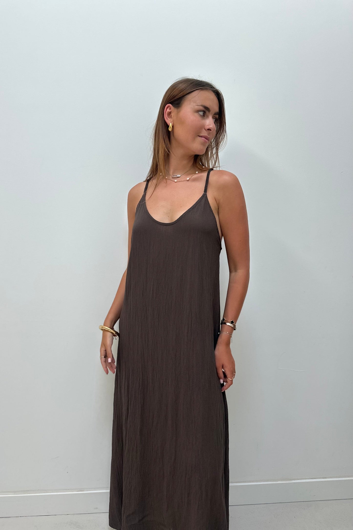 Robe SOLEA chocolat