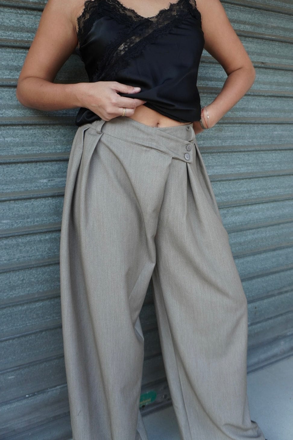 Pantalon tall ALICE beige