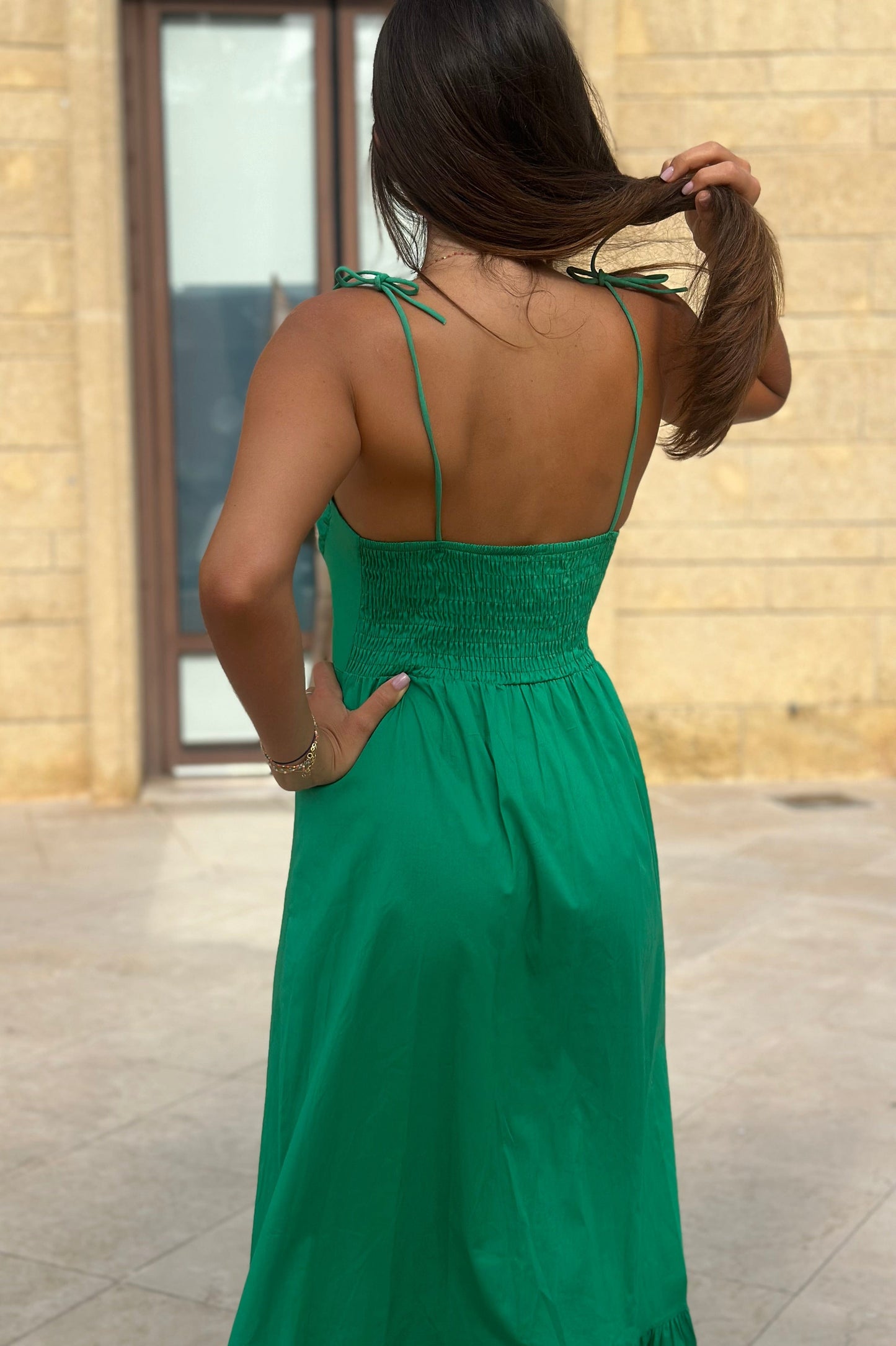 Robe verte DOLCE