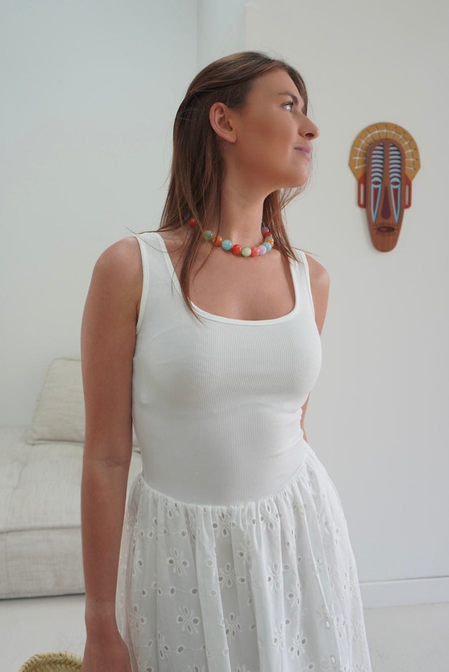 Robe blanche MIMI