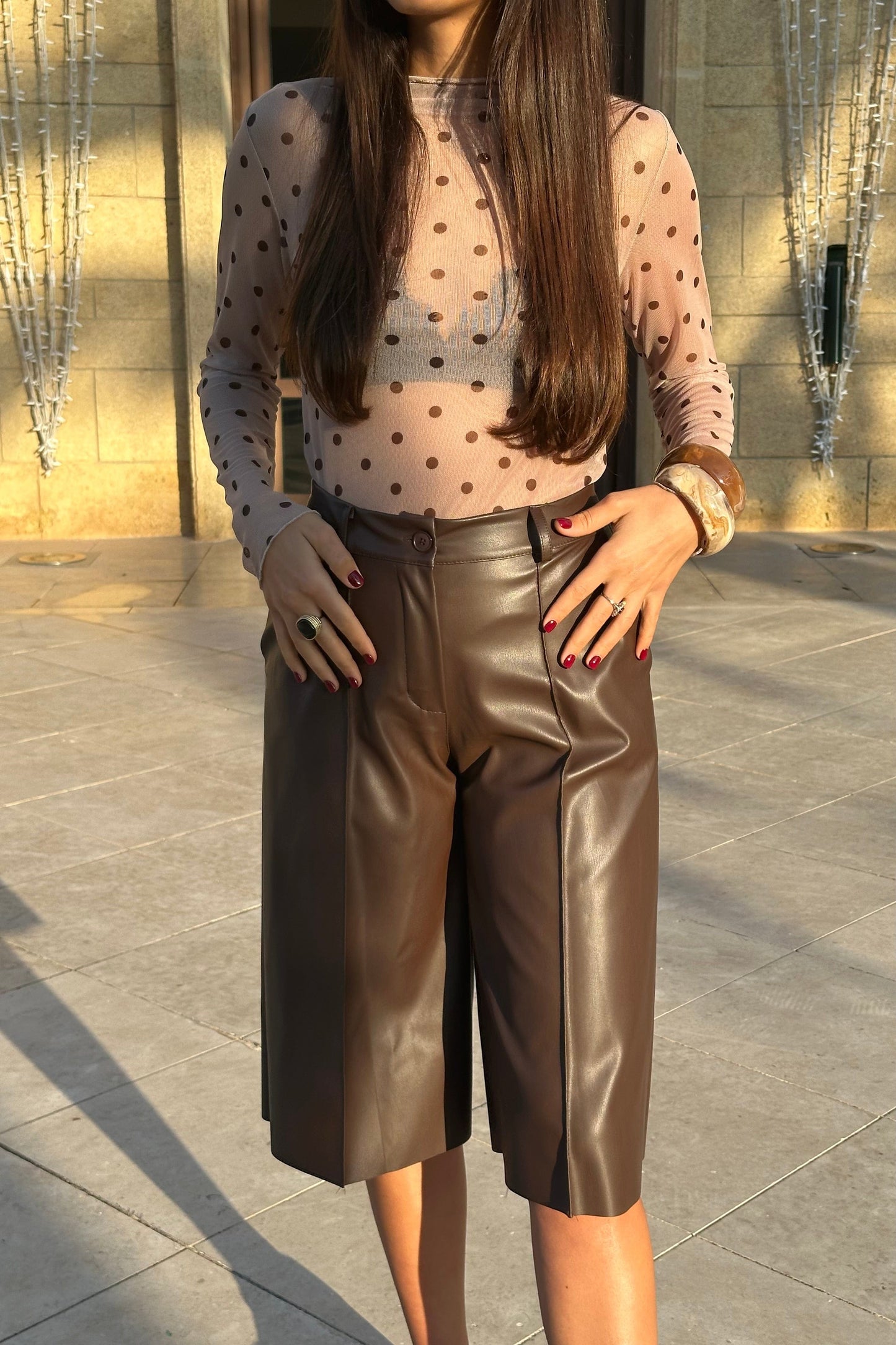 Bermuda BERNI marron