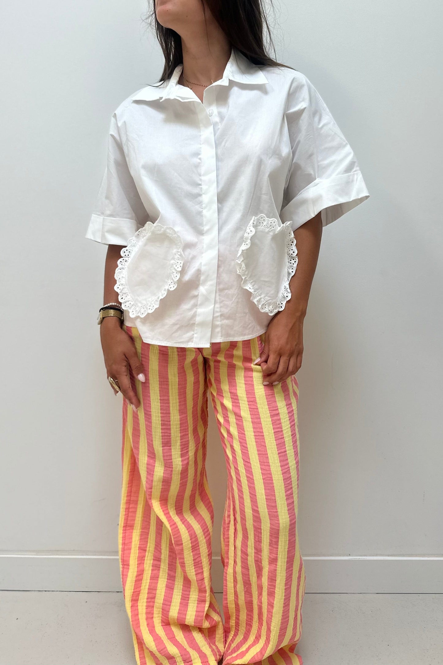 Pantalon à rayures NINA
