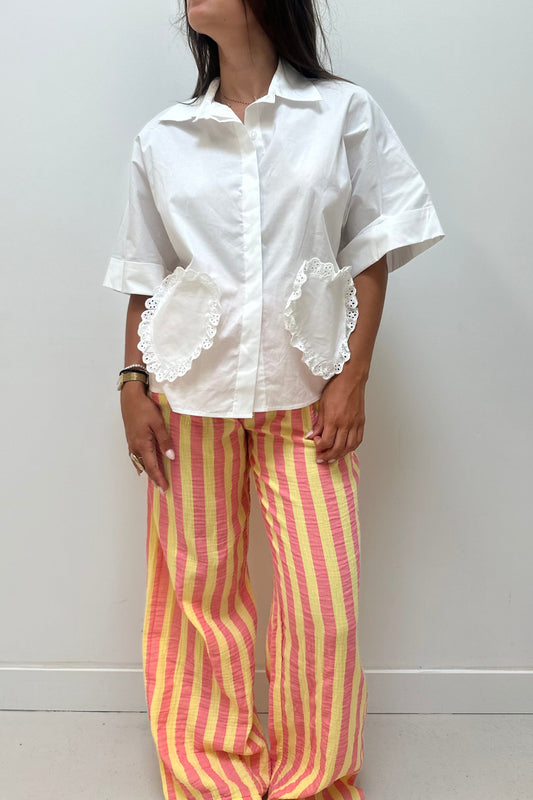 Pantalon à rayures NINA