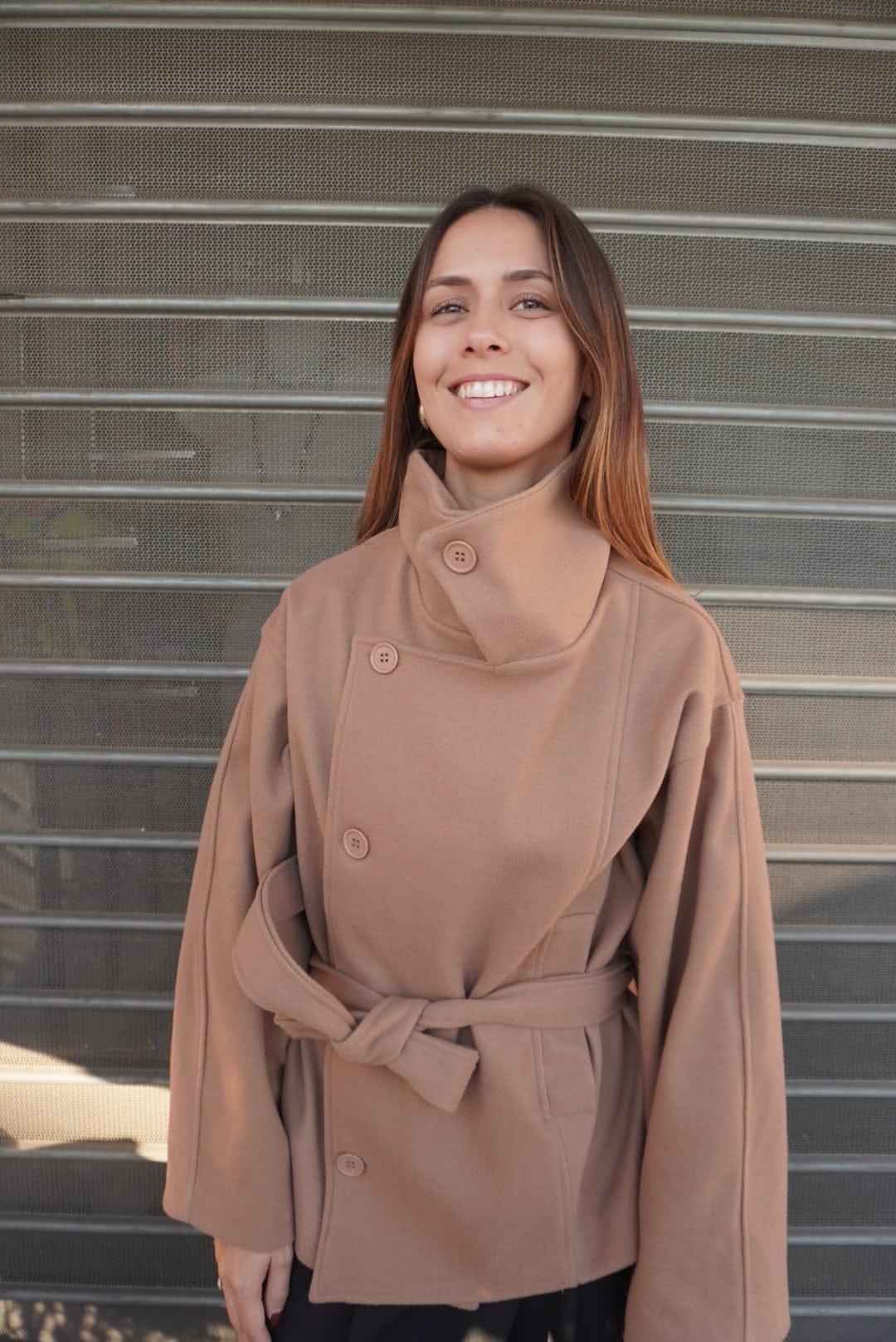 Manteau col montant ALESSIA