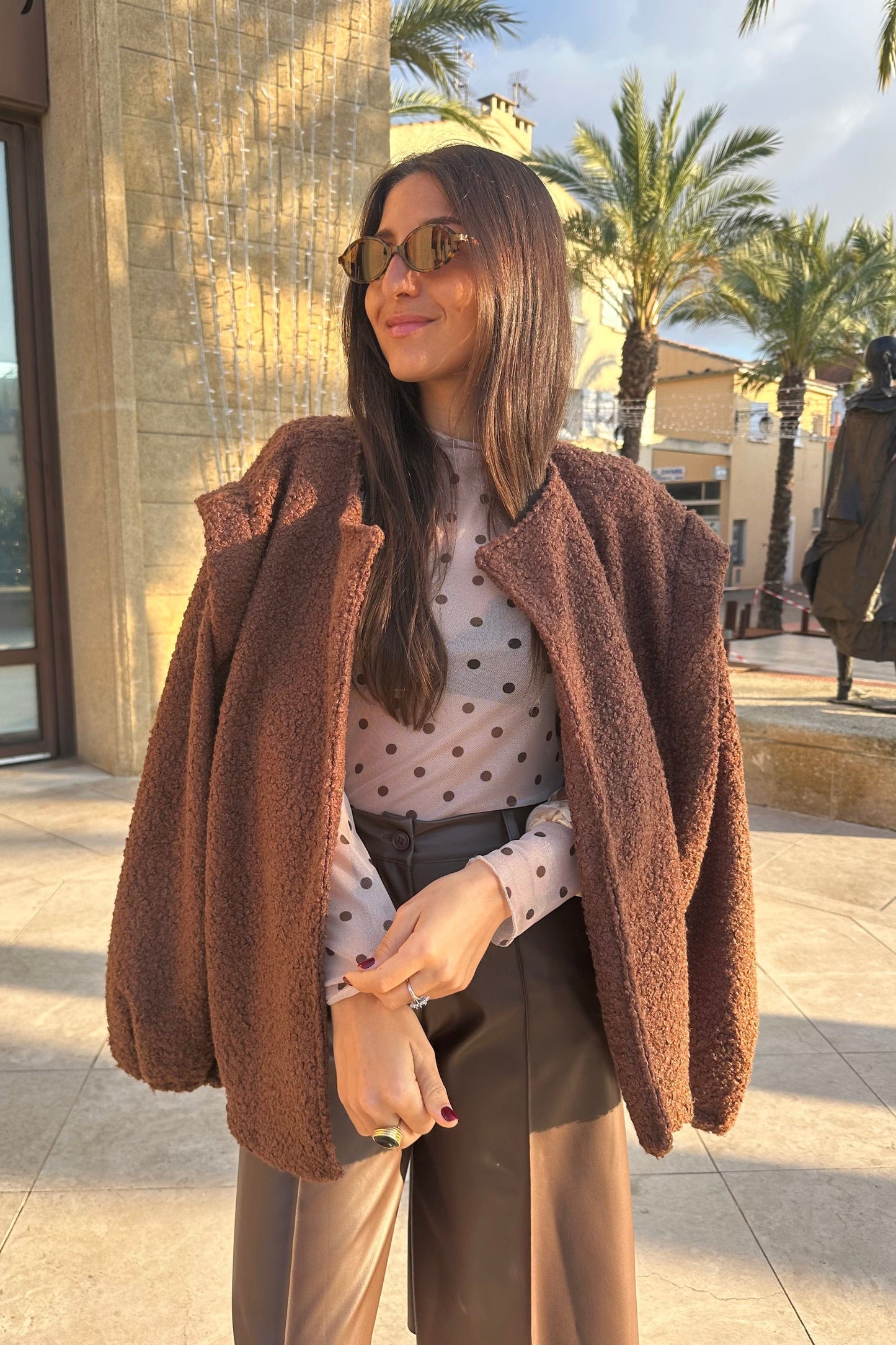 Veste AIMIE chocolat