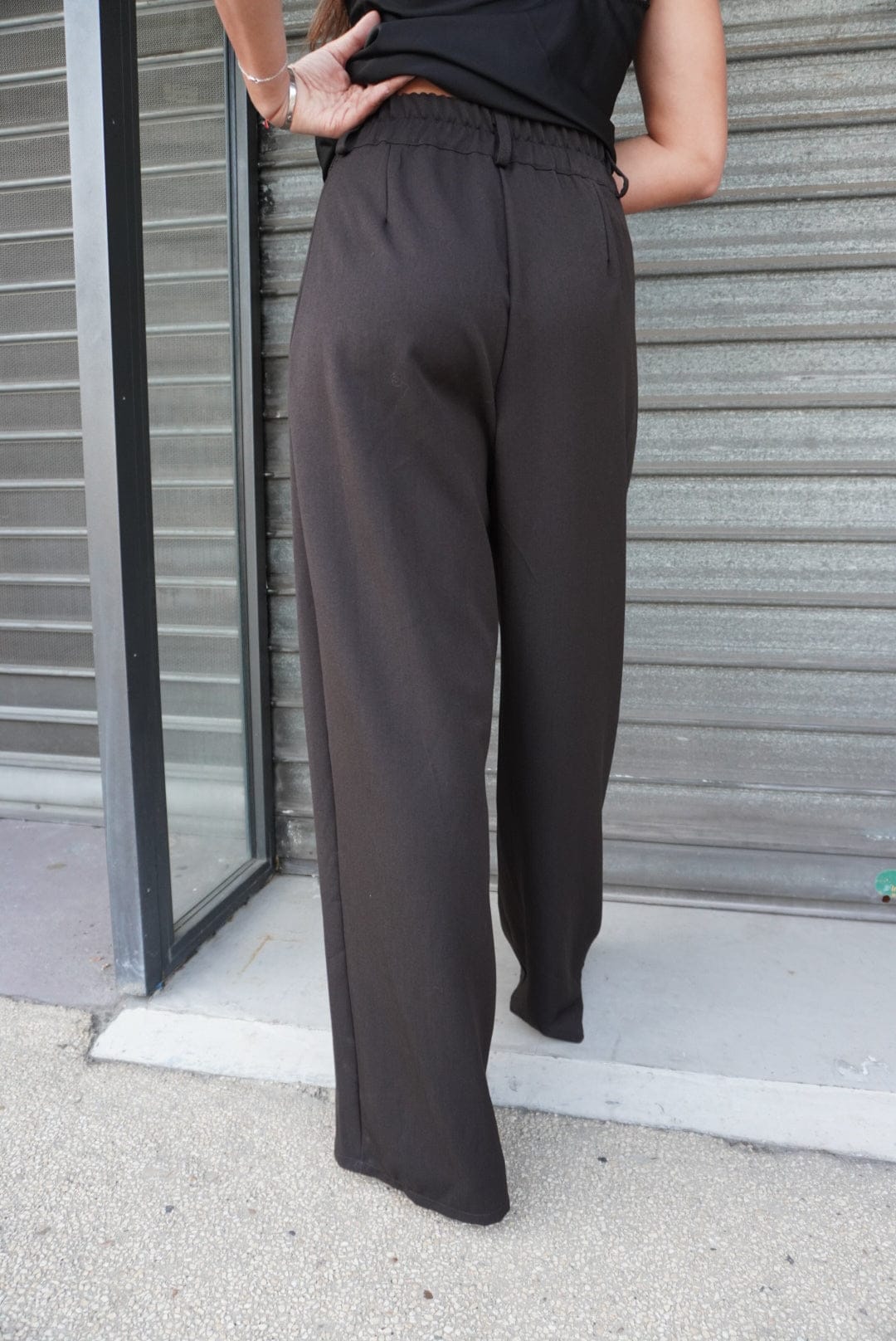 Pantalon tall ALICE chocolat
