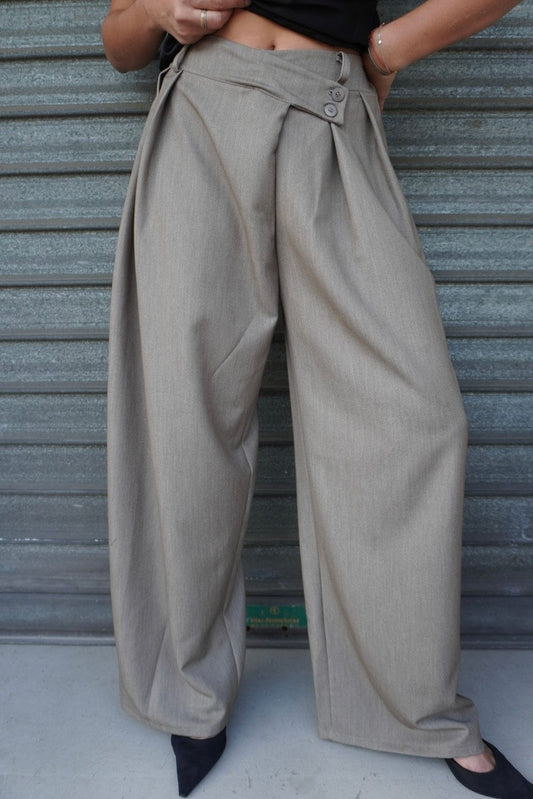 Pantalon tall ALICE beige
