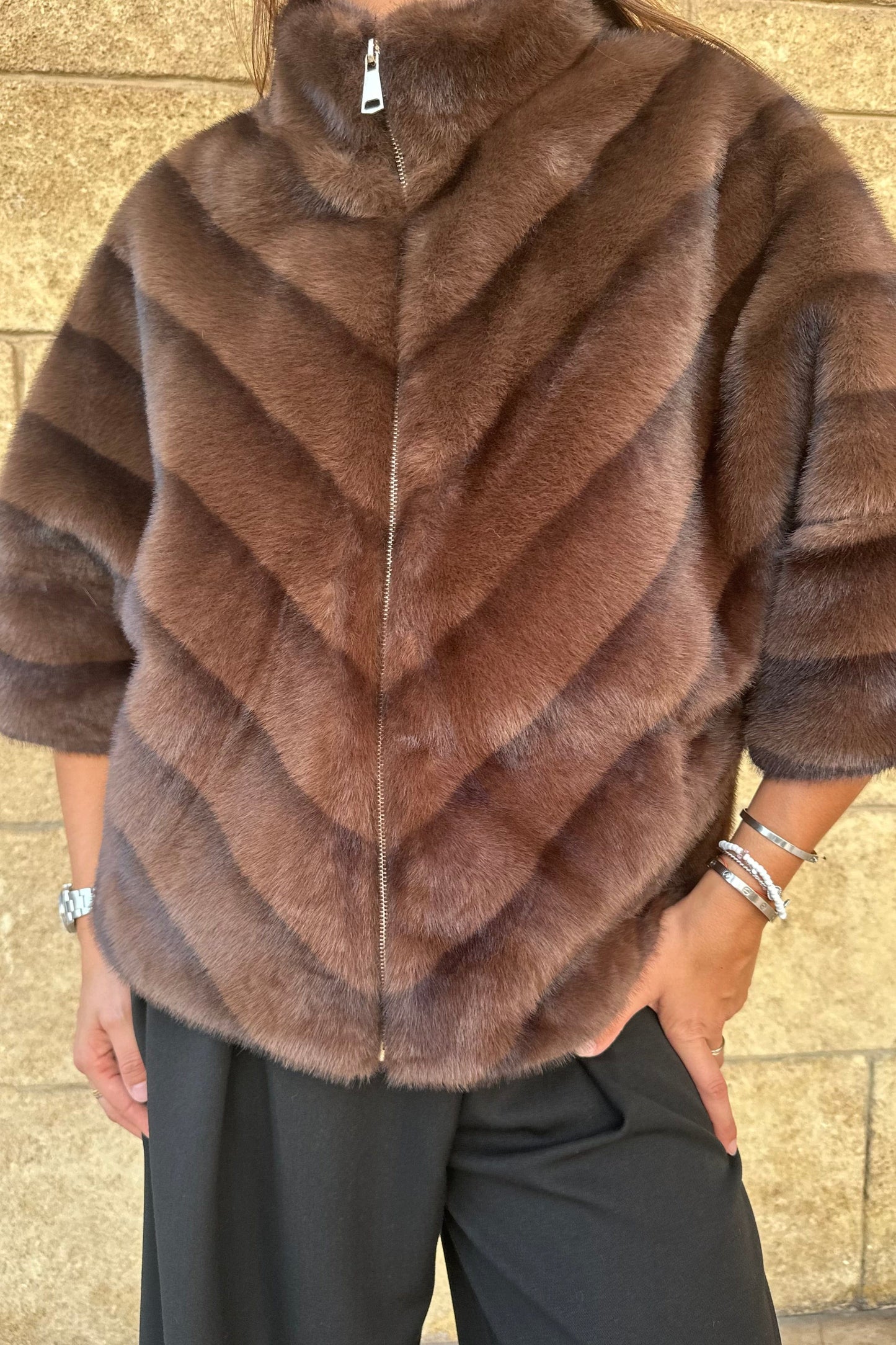 Fausse fourrure LEONA