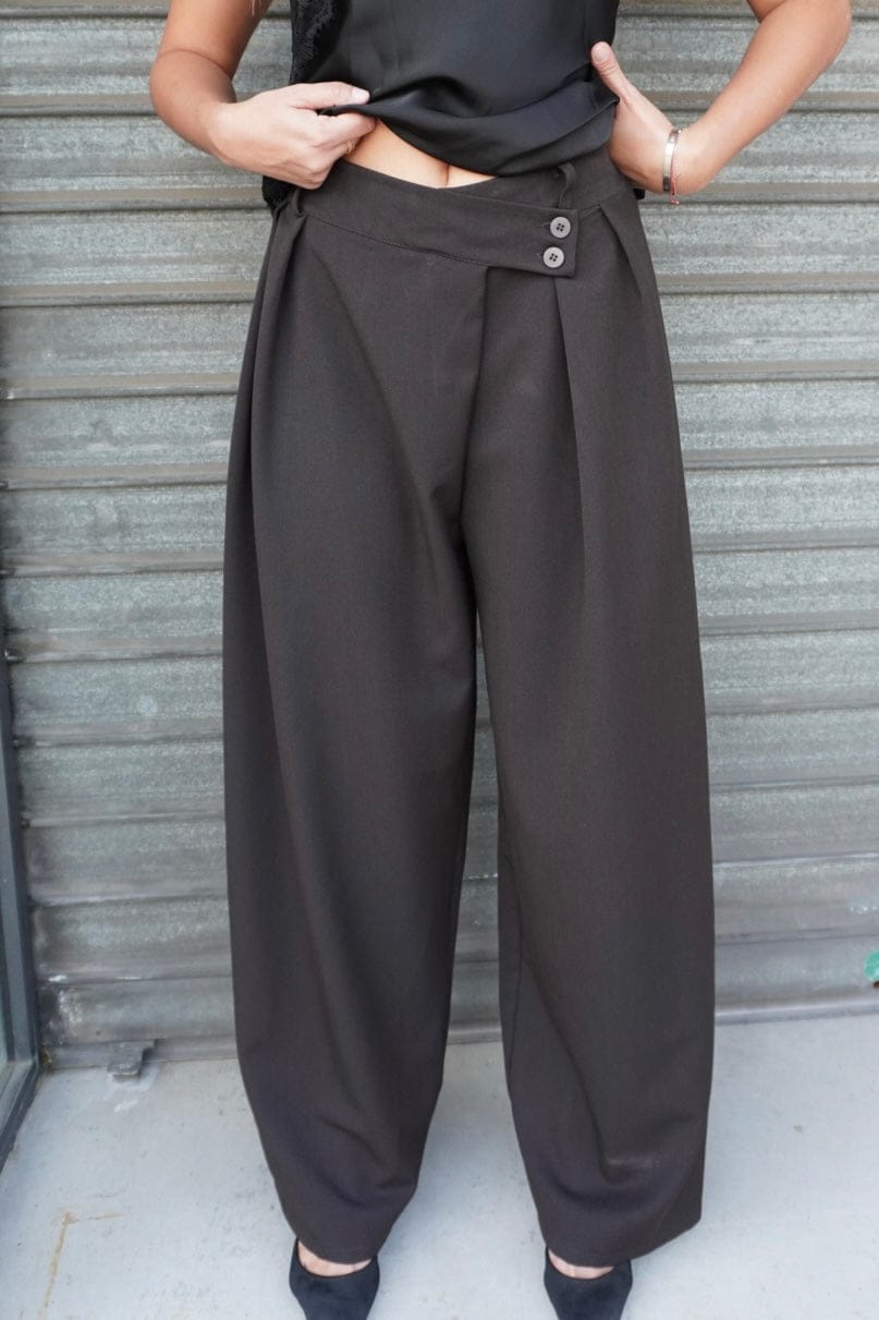 Pantalon tall ALICE chocolat
