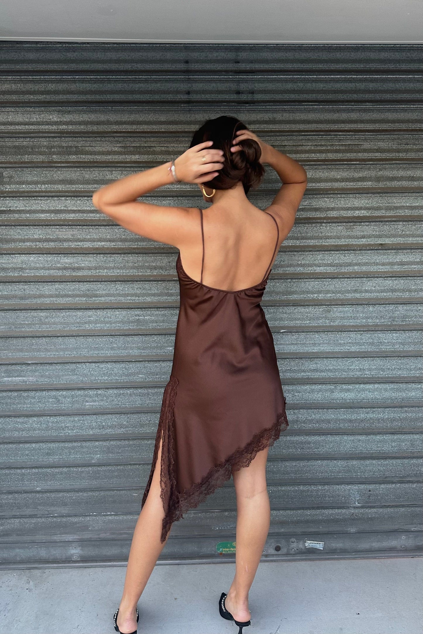 Robe ROMY marron
