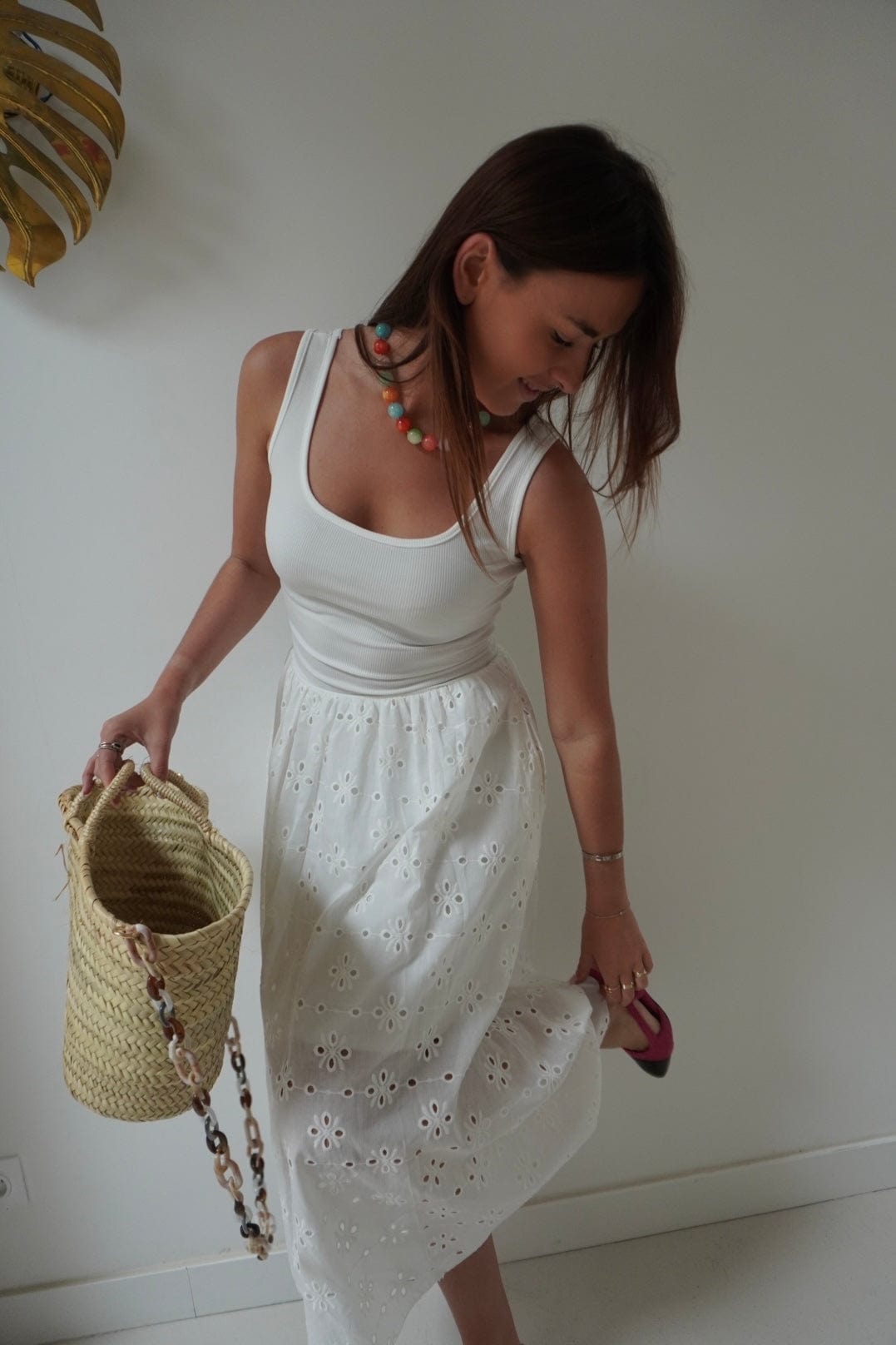 Robe blanche MIMI