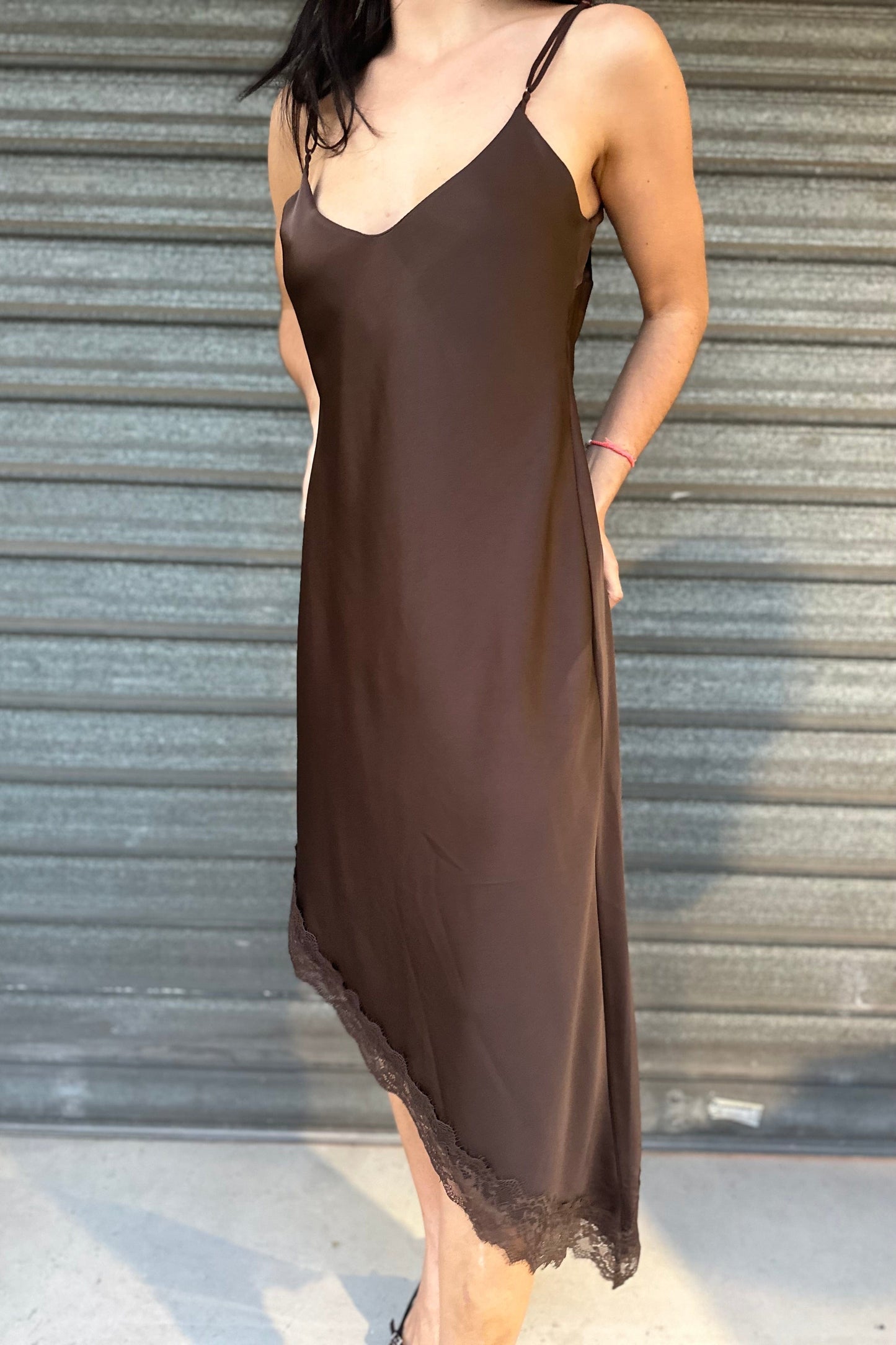 Robe MAYA marron