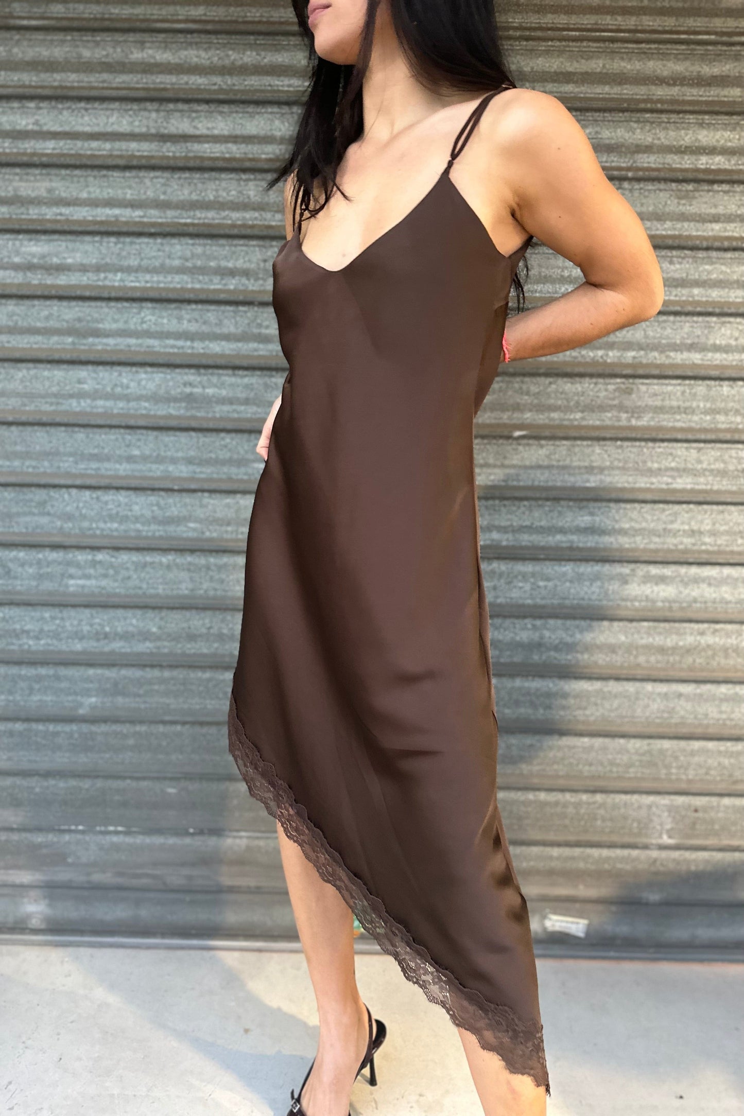 Robe MAYA marron