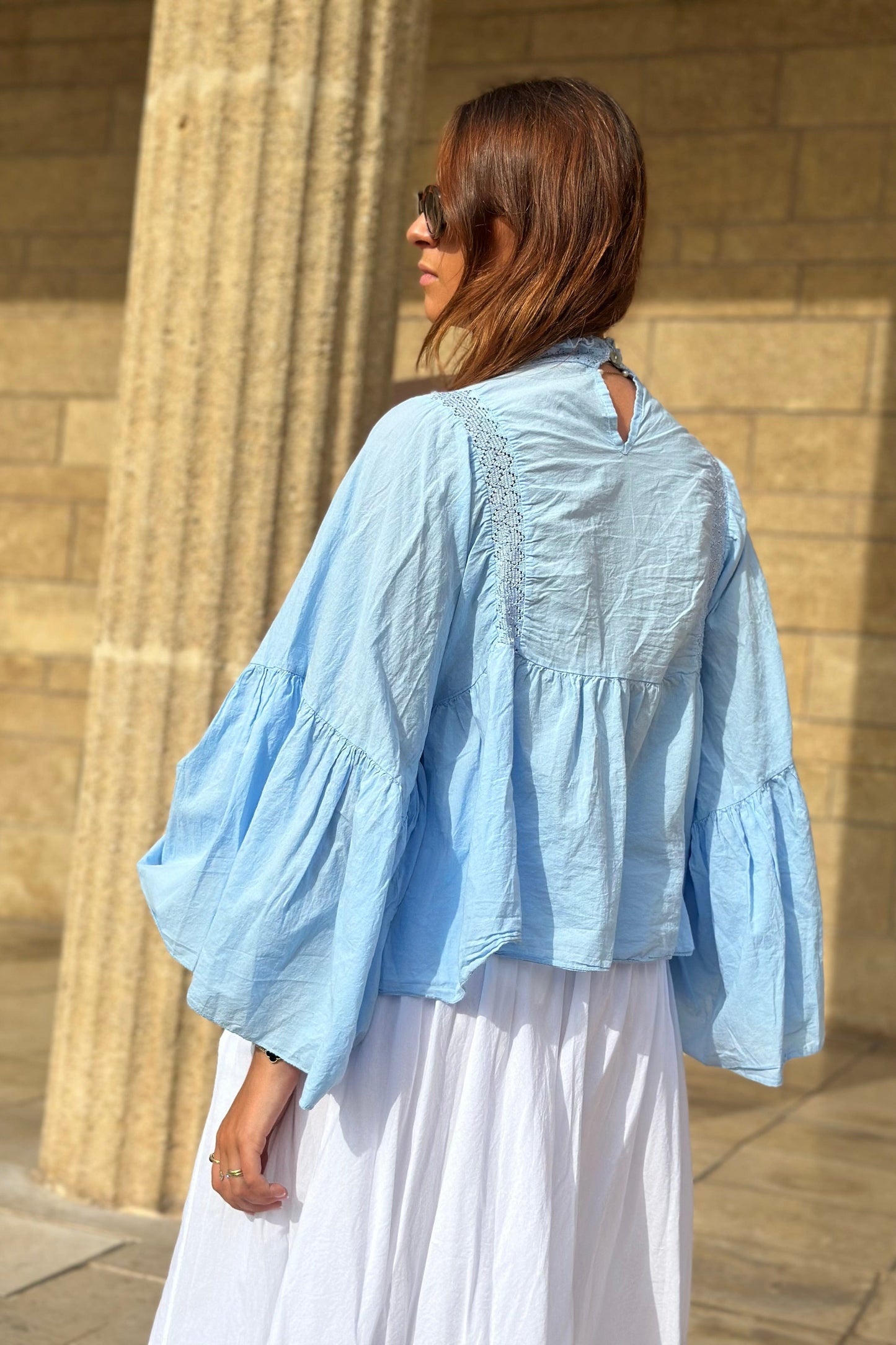 Blouse DUA bleue